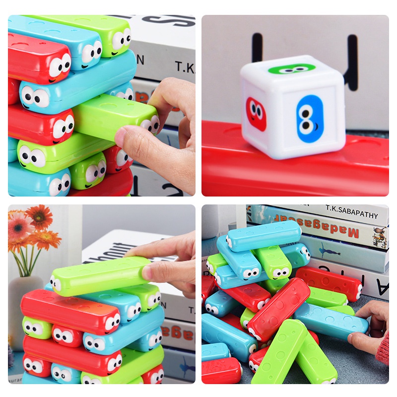 Bộ đồ chơi SEA SUN TOYS xếp tháp nhiều màu sắc mang tính giáo dục sớm cho bé