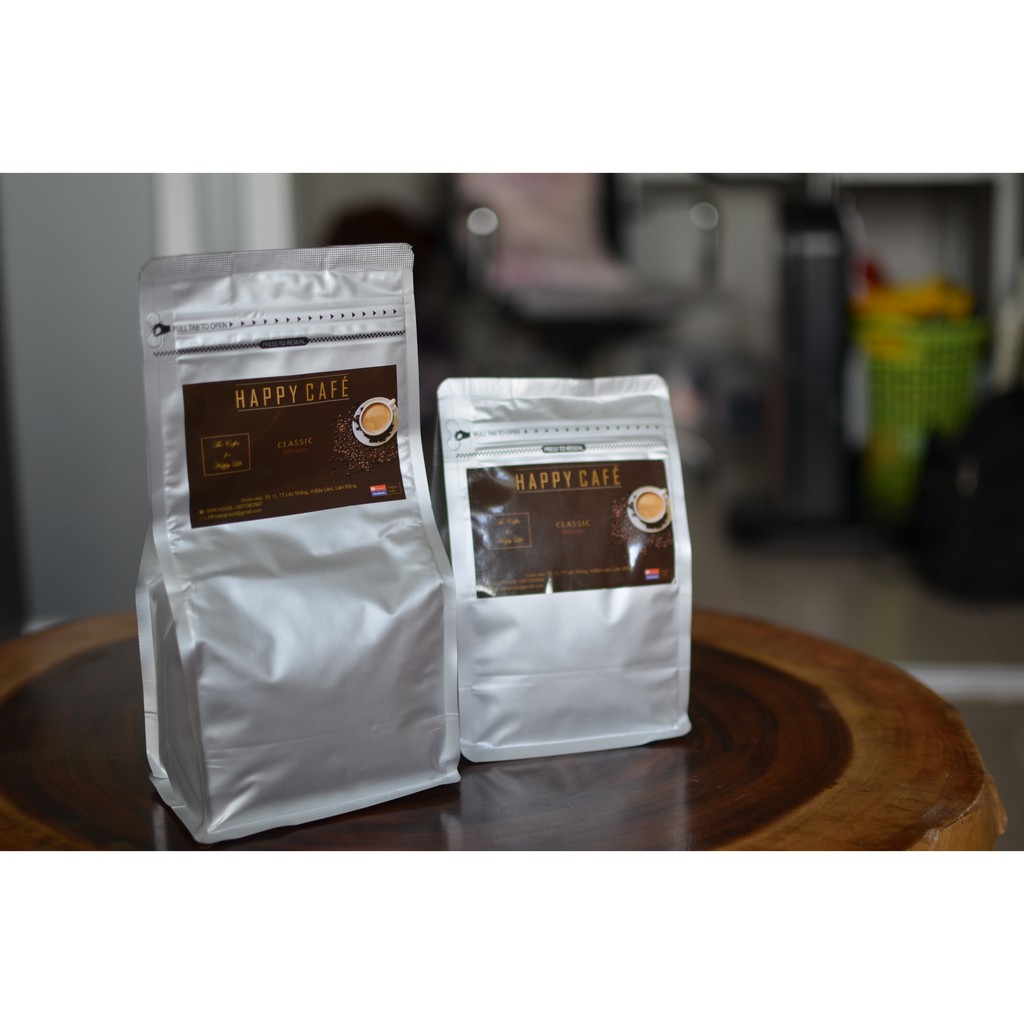 500gr Café Robusta Honey rang mộc100%
