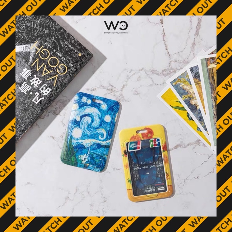 Bộ dây đeo thẻ hoạ tiết Van Gogh | WatchOut