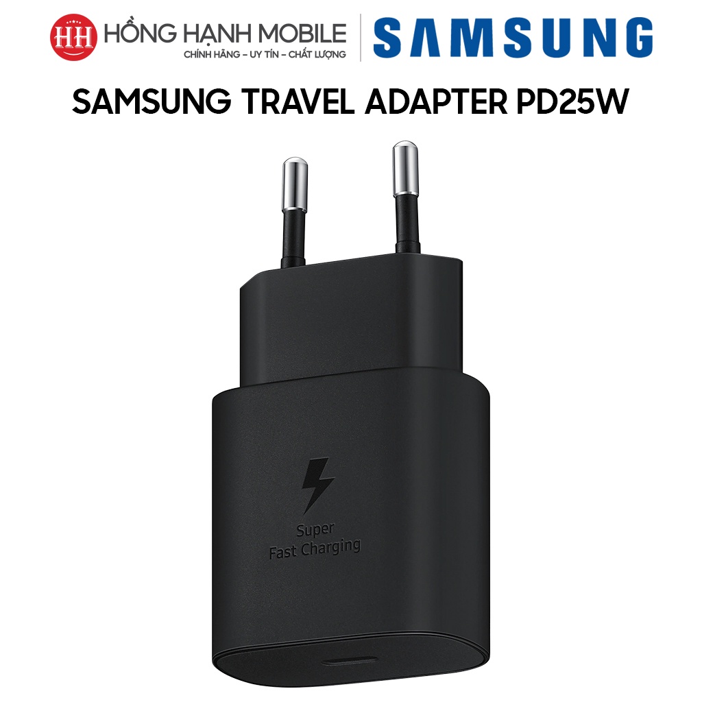 Cốc Sạc Samsung Travel Adapter 25W Type C EP-TA800 - Hàng Chính Hãng