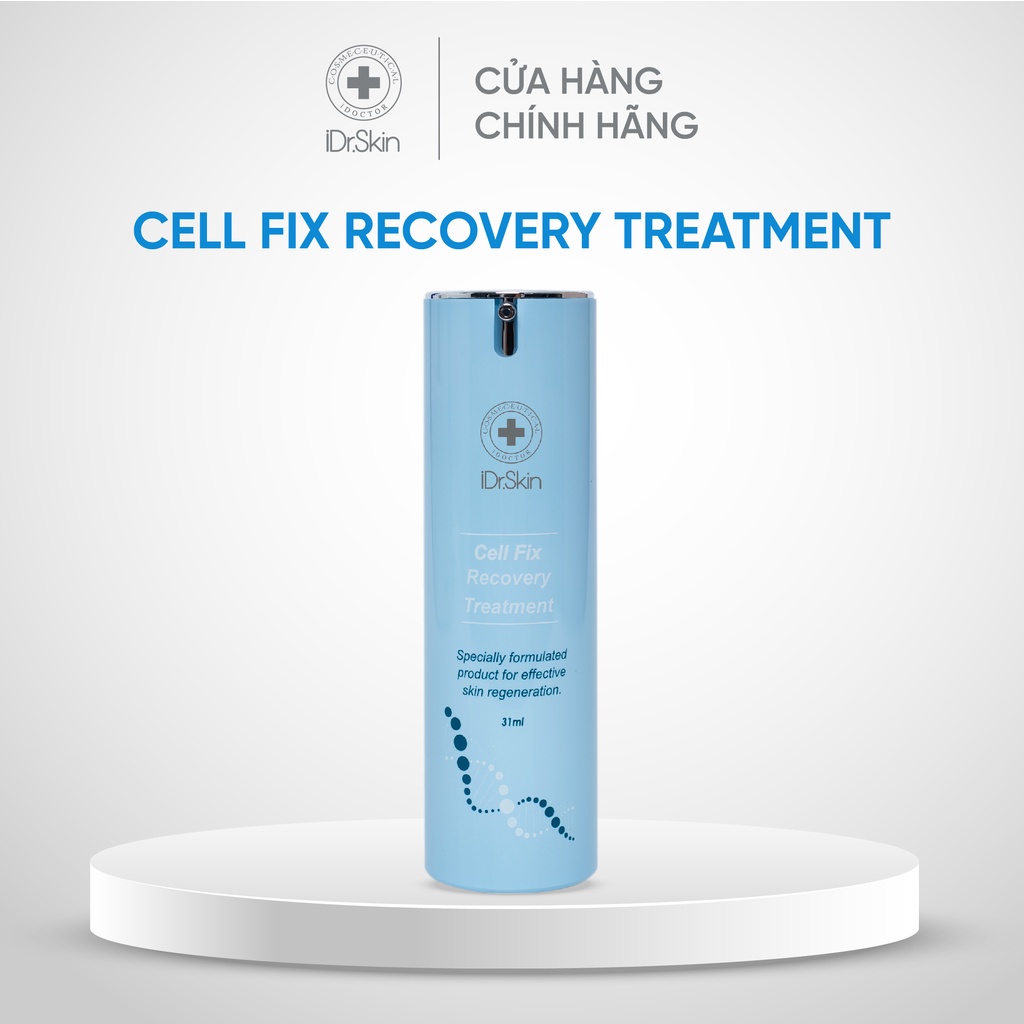 [CHÍNH HÃNG iDr.Skin] Kem dưỡng da mặt Cell Fix Recovery Treatment tái tạo và phục hồi da bị kích ứng hư tổn 31ml