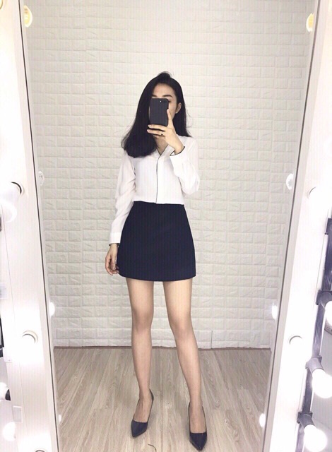 Váy quần kaki Bershka
