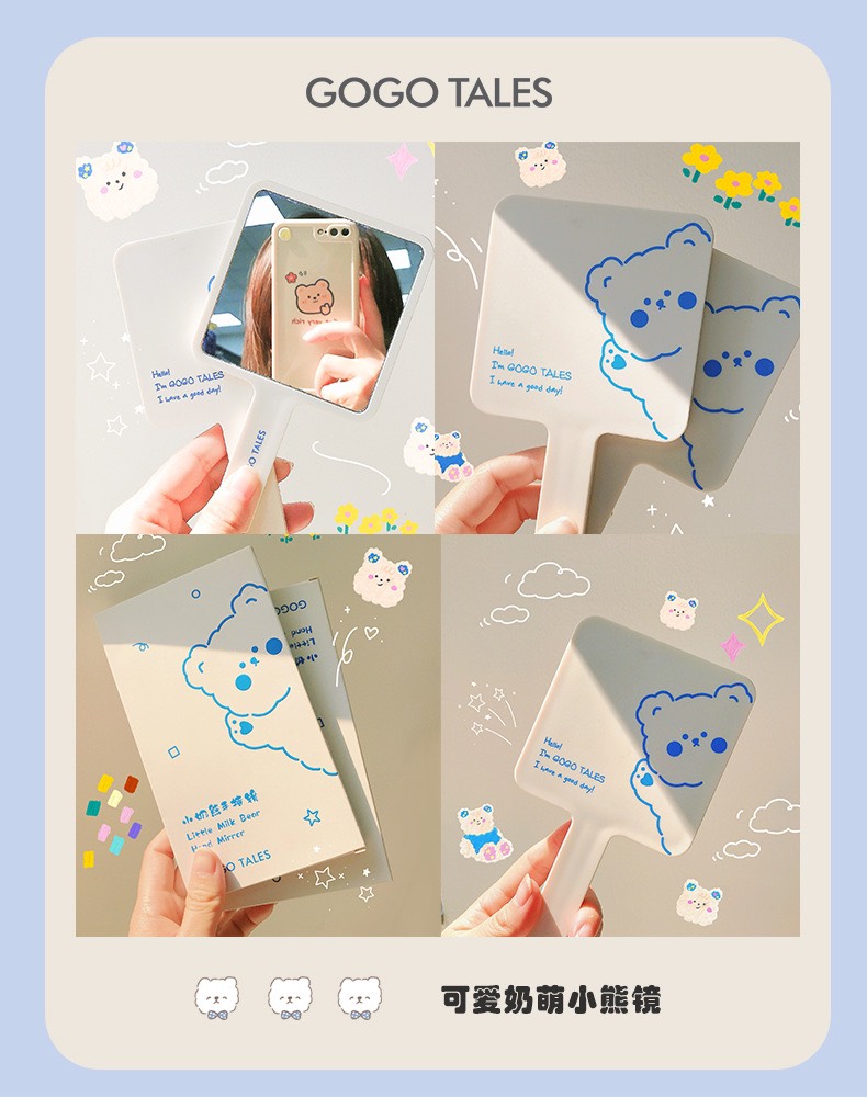 [GOGOTALES] Gương gấu Gogotales Little Milk Bear (GT253)