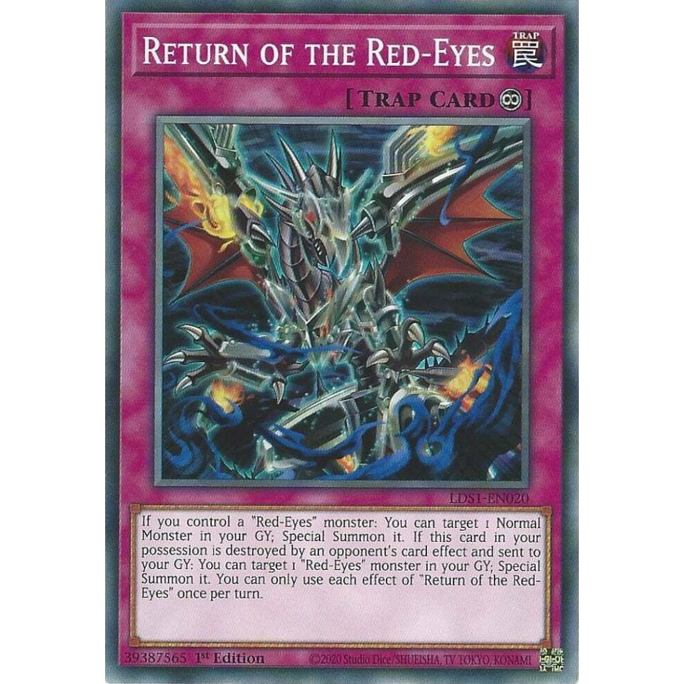 Bài Yugioh - Return Of The Red Eyes Black Dragon