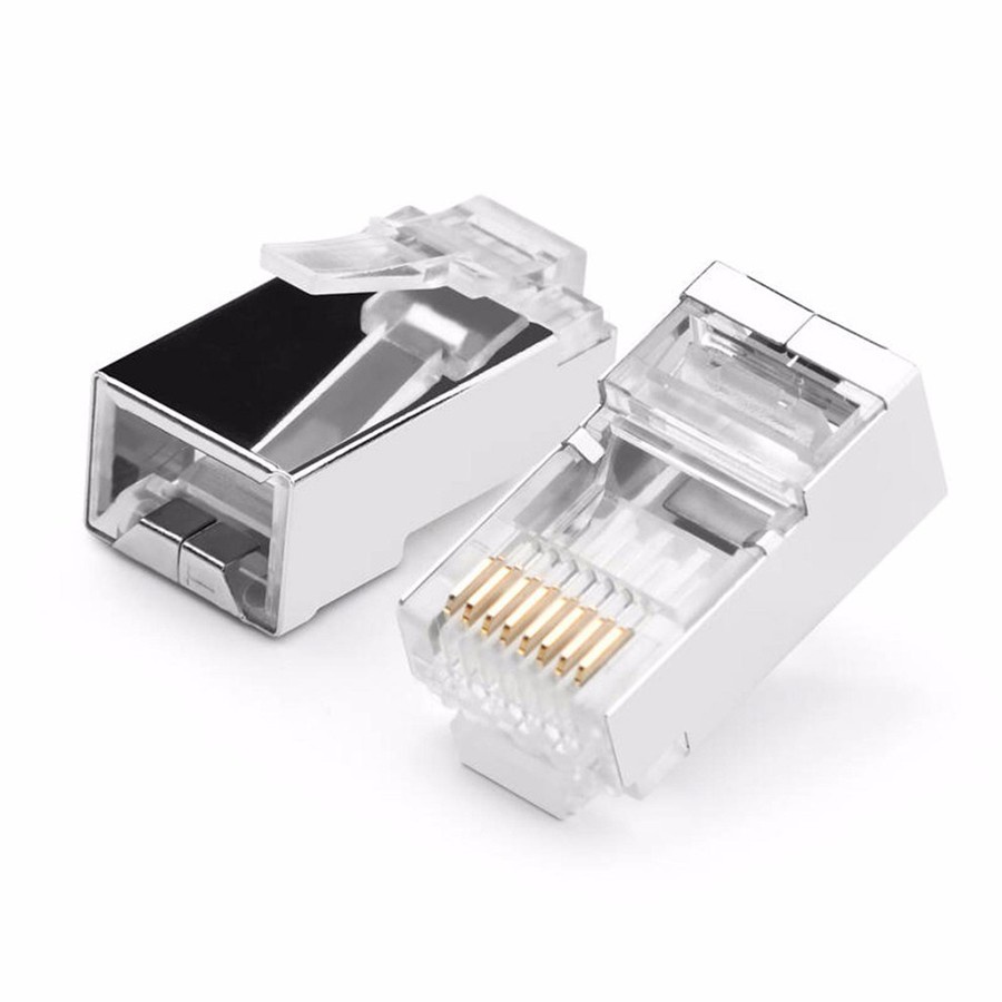 Đầu bấm mạng Cat6 RJ45 Ugreen 20333 - túi 10 cái