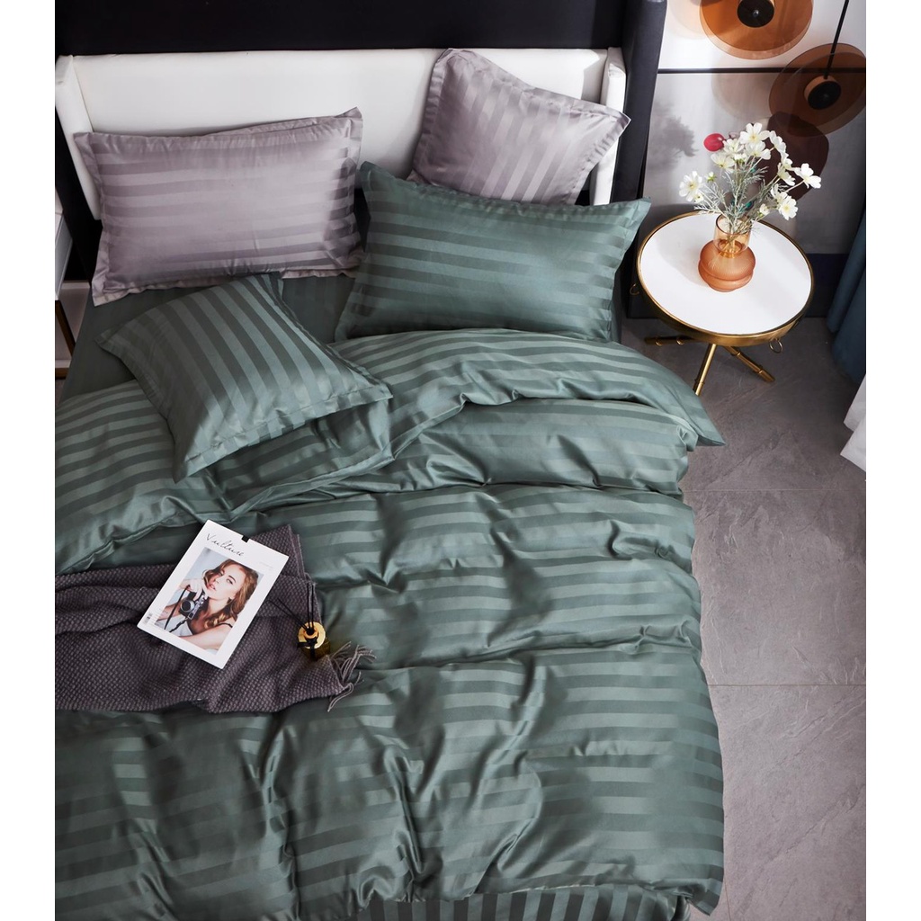 Bộ chăn ga gối cotton 3f, chăn ga gối đẹp dùng cho khách sạn nhà nghỉ | BigBuy360 - bigbuy360.vn