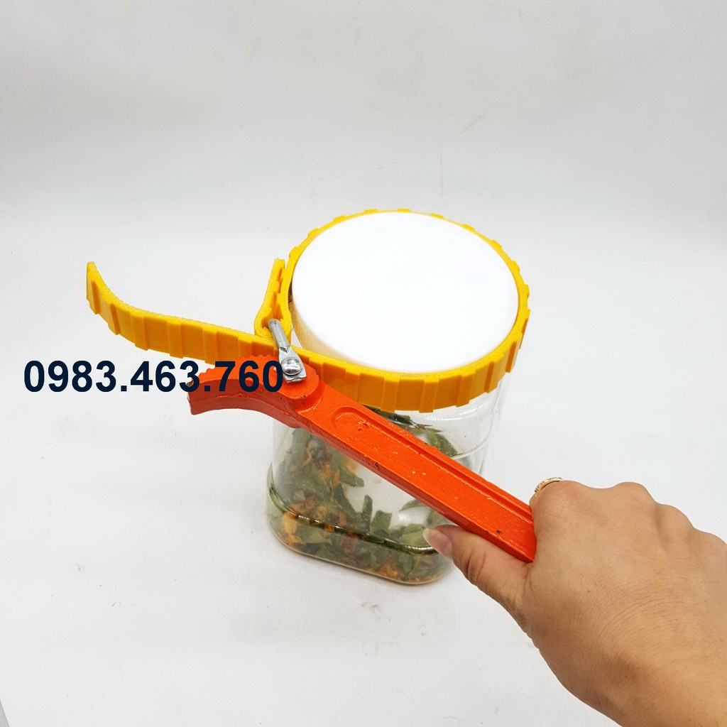 CẢO (CỜ LÊ)  MỞ NẮP LỌC DẦU NHỚT BẰNG DÂY ĐAI KAPUSI 8 INCH HÀNG CAO CẤP