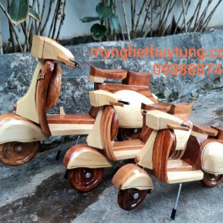 Xe VesPa LX gỗ
