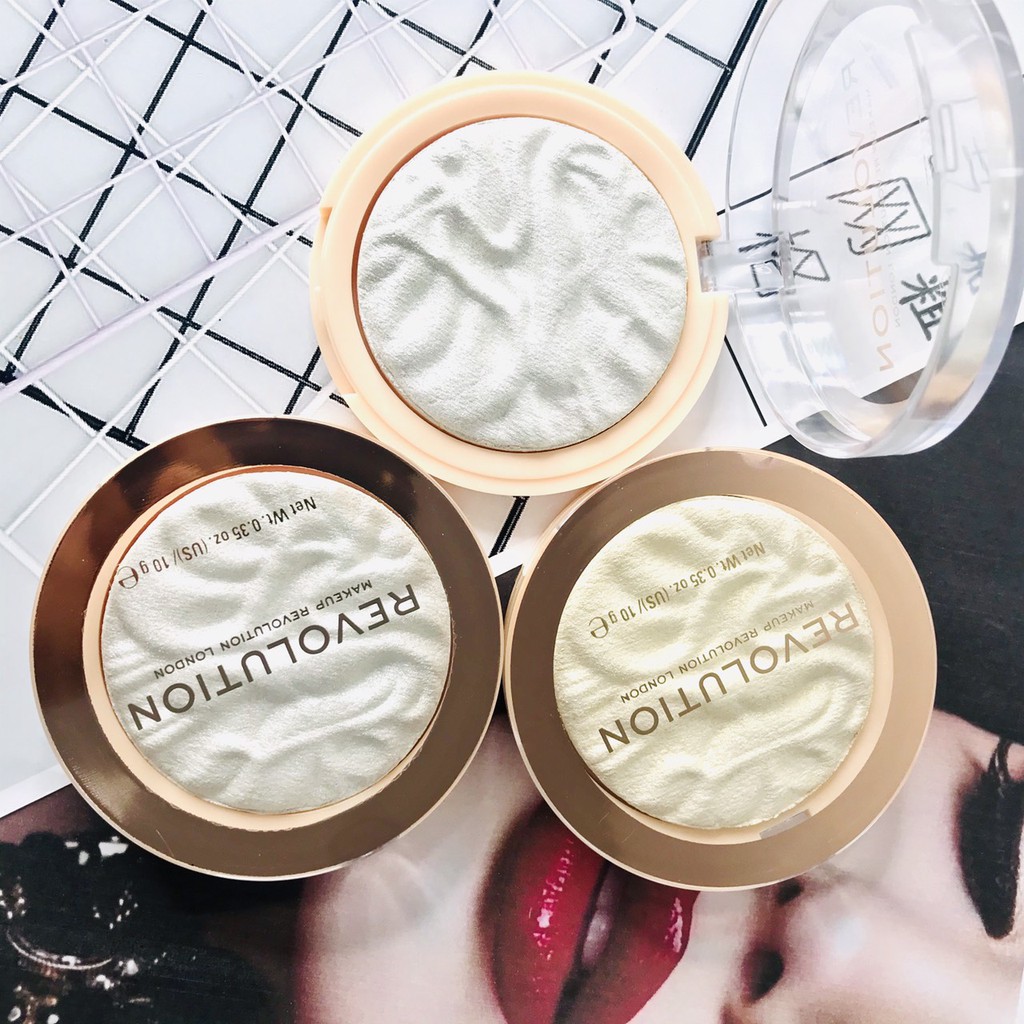 Phấn bắt sáng nhũ Revolution Highlighter Reloaded 10g highlight chất phấn mịn, bắt sáng tốt - HONGS BEAUTY | BigBuy360 - bigbuy360.vn