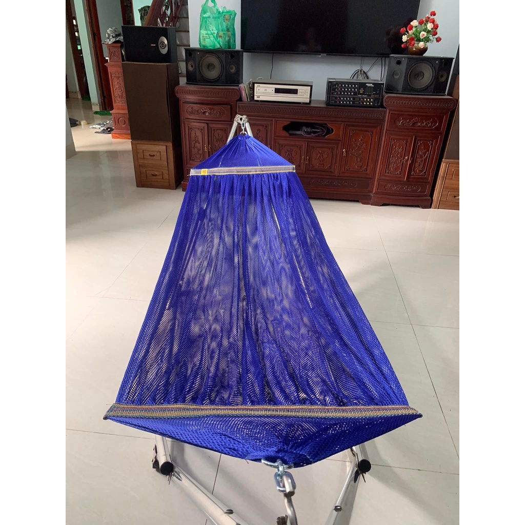 lưới võng xếp cỡ đại 2 lớp cán thép chính hãng cao cấp giá xưởng