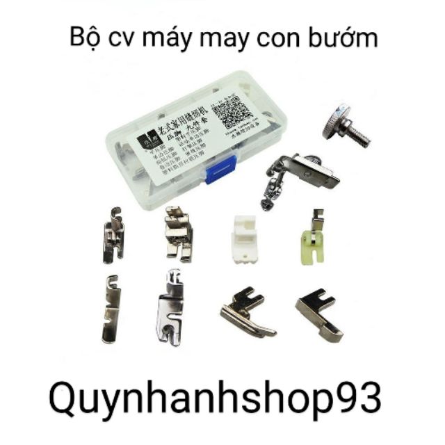 Bộ 9 chân vịt máy may con bướm