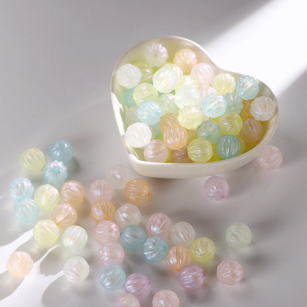 Bộ 20 hạt xỏ vòng tay ST.KUNKKA hình bí ngô xinh xắn ngộ nghĩnh