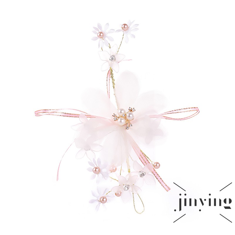 GETNOIVAS Phụ kiện cài tóc hình hoa xinh xắn cho cô dâu