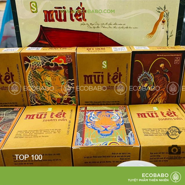 Xà bông  hương Mùi già Sinh Dược -Size 120Gram- Ecobabo