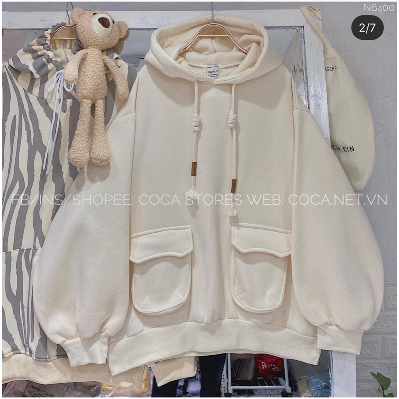 [FREESHIP 50K]Áo hoodie túi hộp 2 bên ulzang(video ảnh  | BigBuy360 - bigbuy360.vn