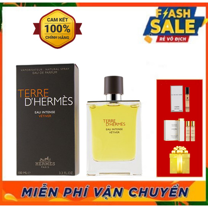 Nước Hoa Hermes Nam Terre D'Hermes 100ml Lưu hương 10h HƯƠNG TƯƠI MÁT