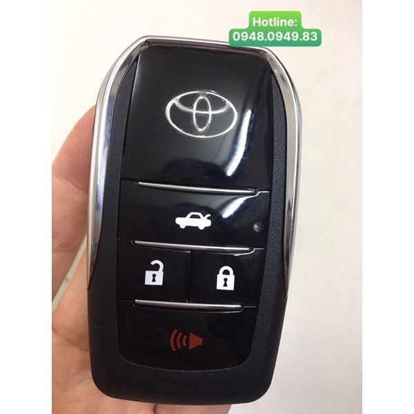 Vỏ gập chìa khoá Toyota:Camry, alltis, fortuner,inova,vios 2013 trở về