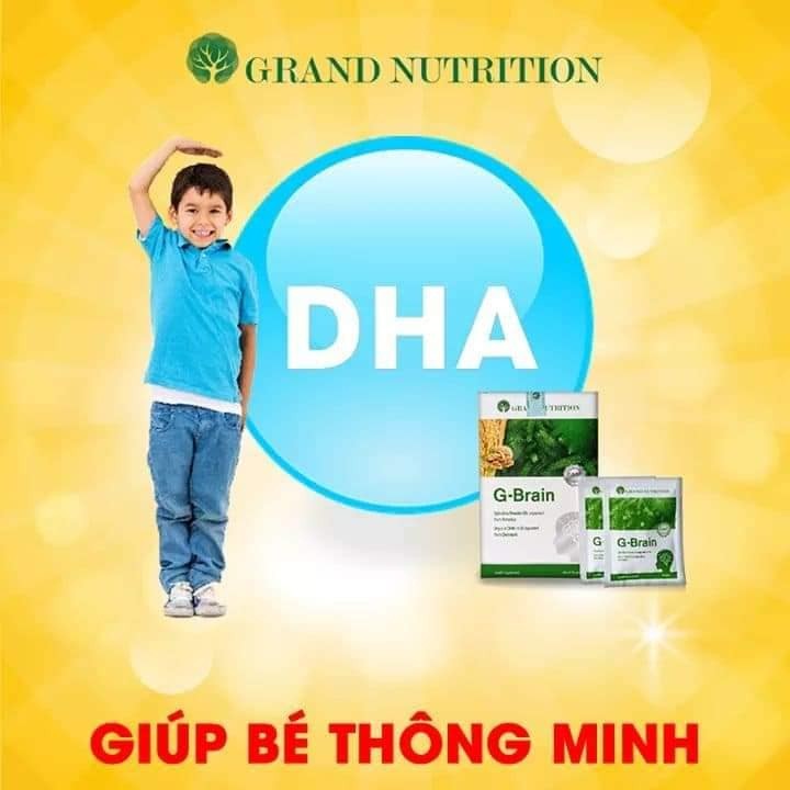 {Mua 3 tặng 1+ tặng khóa học} Cốm sữa tảo non G-Brain - Hỗ trợ bổ sung DHA, các Vitamin hỗ trợ phát triển não bộ cho trẻ