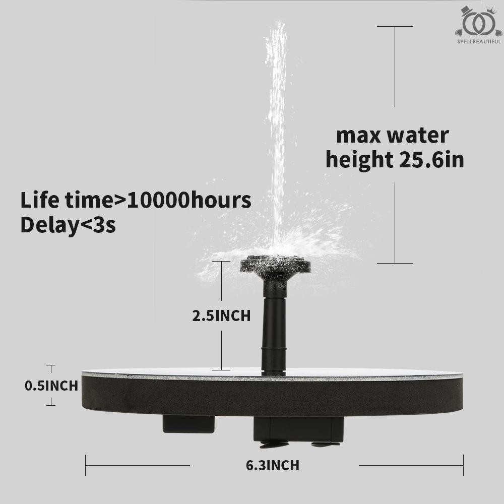 Máy Bơm Nước Mini Sử Dụng Năng Lượng Mặt Trời