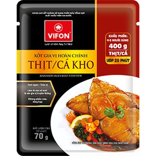 Xốt Gia Vị Hoàn Chỉnh - Cá/Thịt Kho Vifon 70g