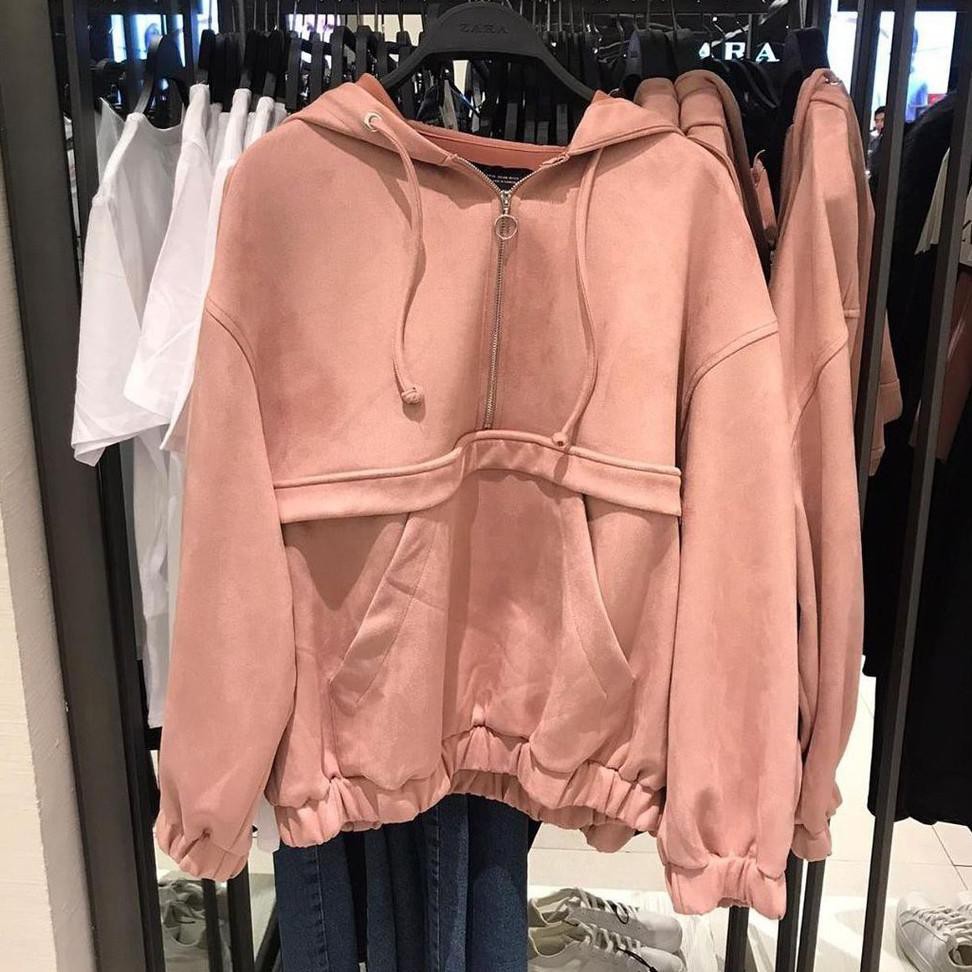 Áo Hoodie Thiết Kế Trẻ Trung Năng Động Hợp Thời Trang Zara