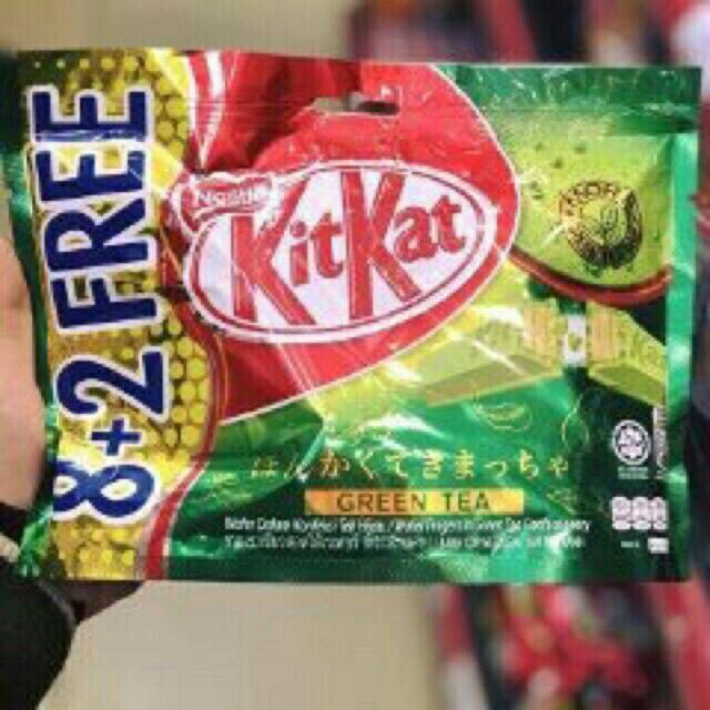 Kitkat vị trà xanh gói 8 thanh date 12_2021