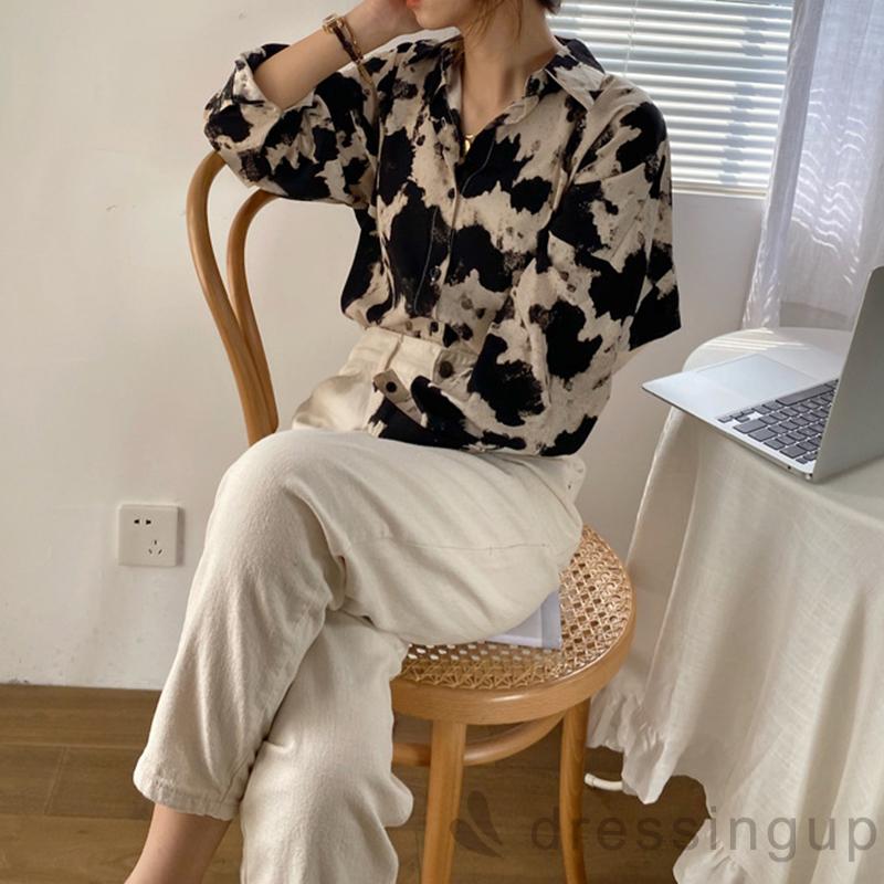 Áo Nữ Tay Dài Kiểu Rộng Thời Trang Cá Tính | BigBuy360 - bigbuy360.vn