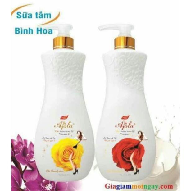 SỮA TẮM AJOLA hương nước hoa 1200ml chính hãng