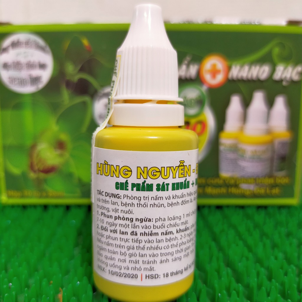 CHẾ PHẨM SÁT KHUẨN + NANO BẠC (HÙNG NGUYỄN-ĐÀ LẠT)