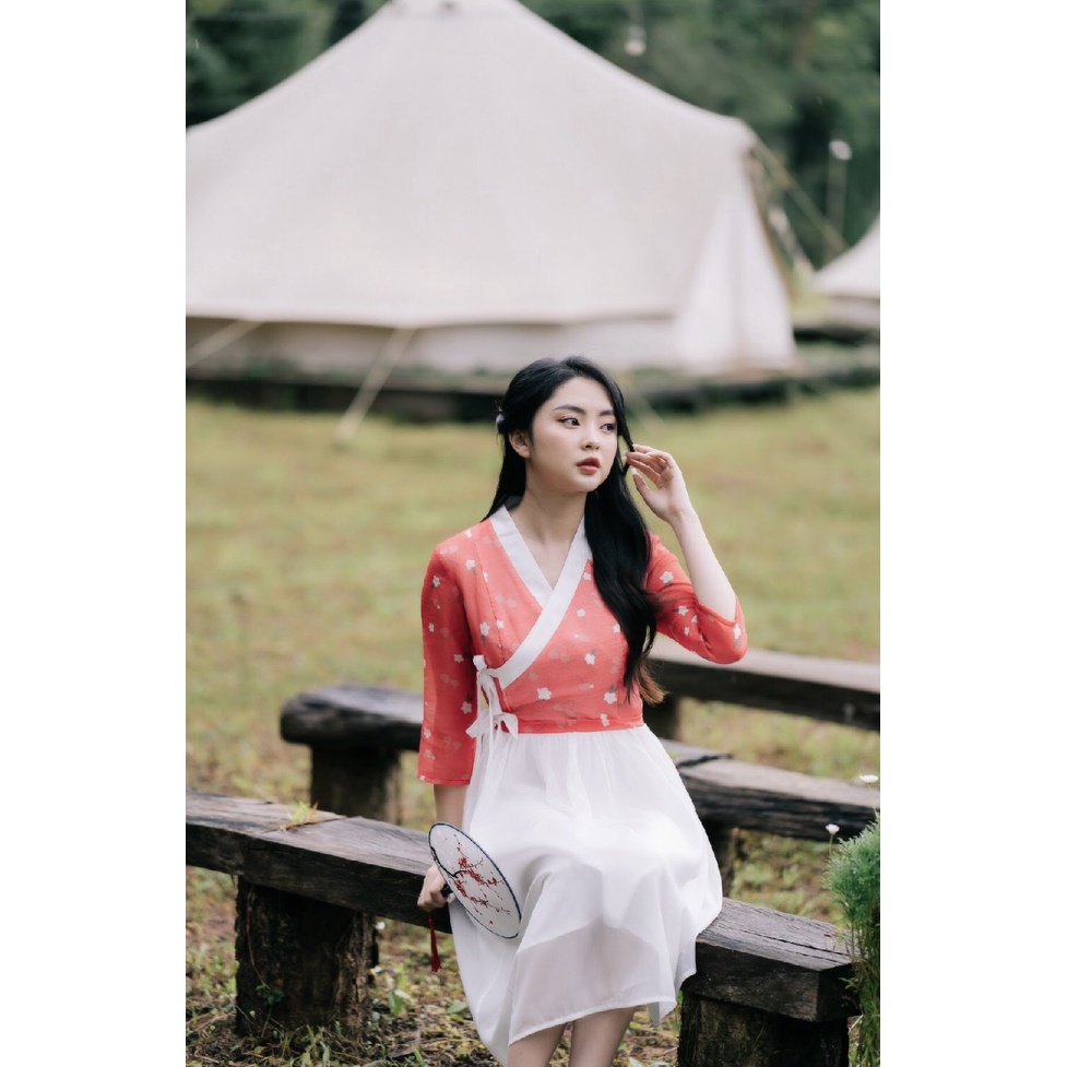 MINX - Đầm HanBok Tơ