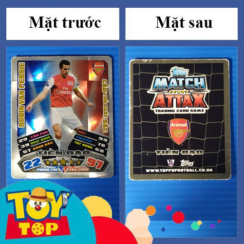 [1 thẻ] Thẻ bóng đá Poca Match Attax cầu thủ xuất sắc (ctxs) , huyền thoại (ht) , clb 100 2nd nhăn, xước nhẹ như ảnh