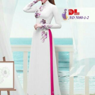 Vải áo dài in 3D bộ