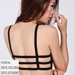 Áo hai dây nữ croptop dáng ôm có đệm nâng ngực kiểu ống 2 dây cao cấp, sợi đan sau lưng quyến rũ