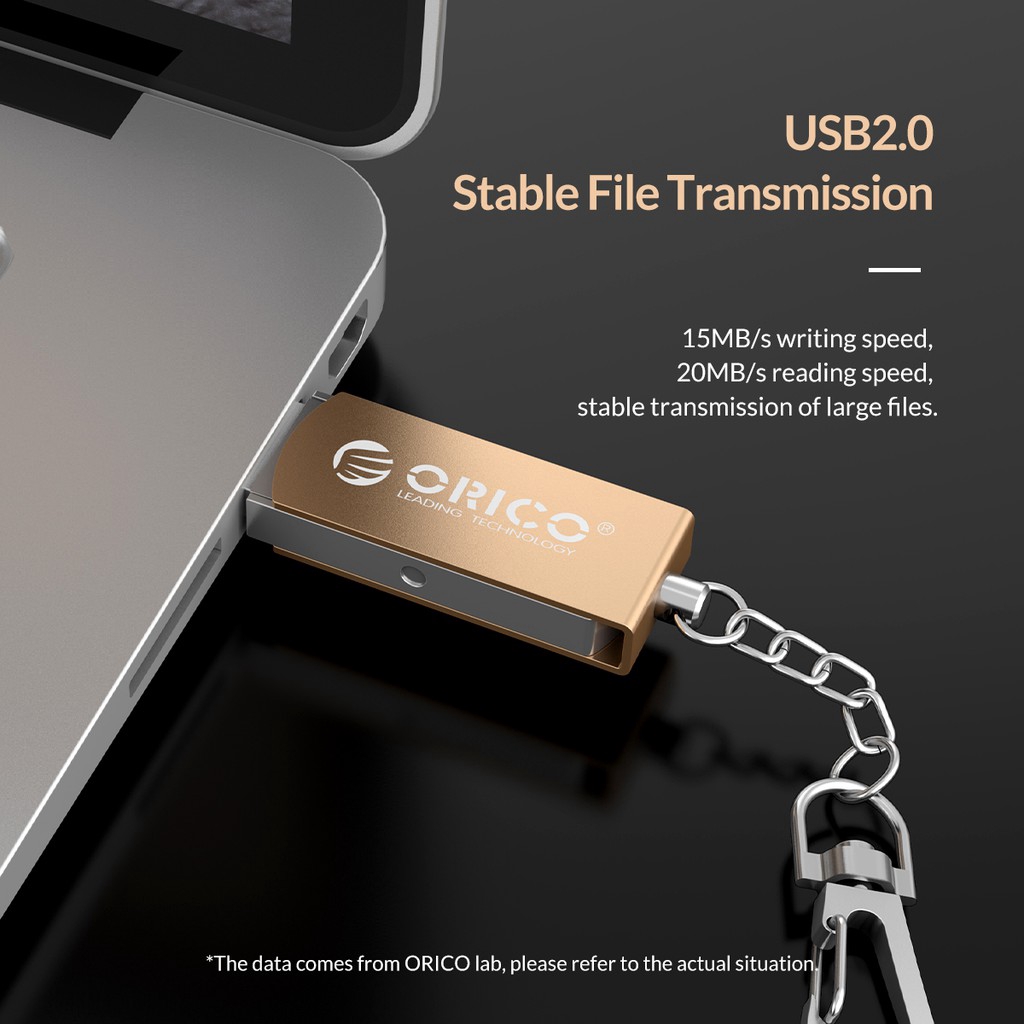 [ORICO] USB2.0 u disk Ổ đĩa u flash hợp kim kẽm 16G / 32GB / 64GB / 128GB（FL-HS32-RD）