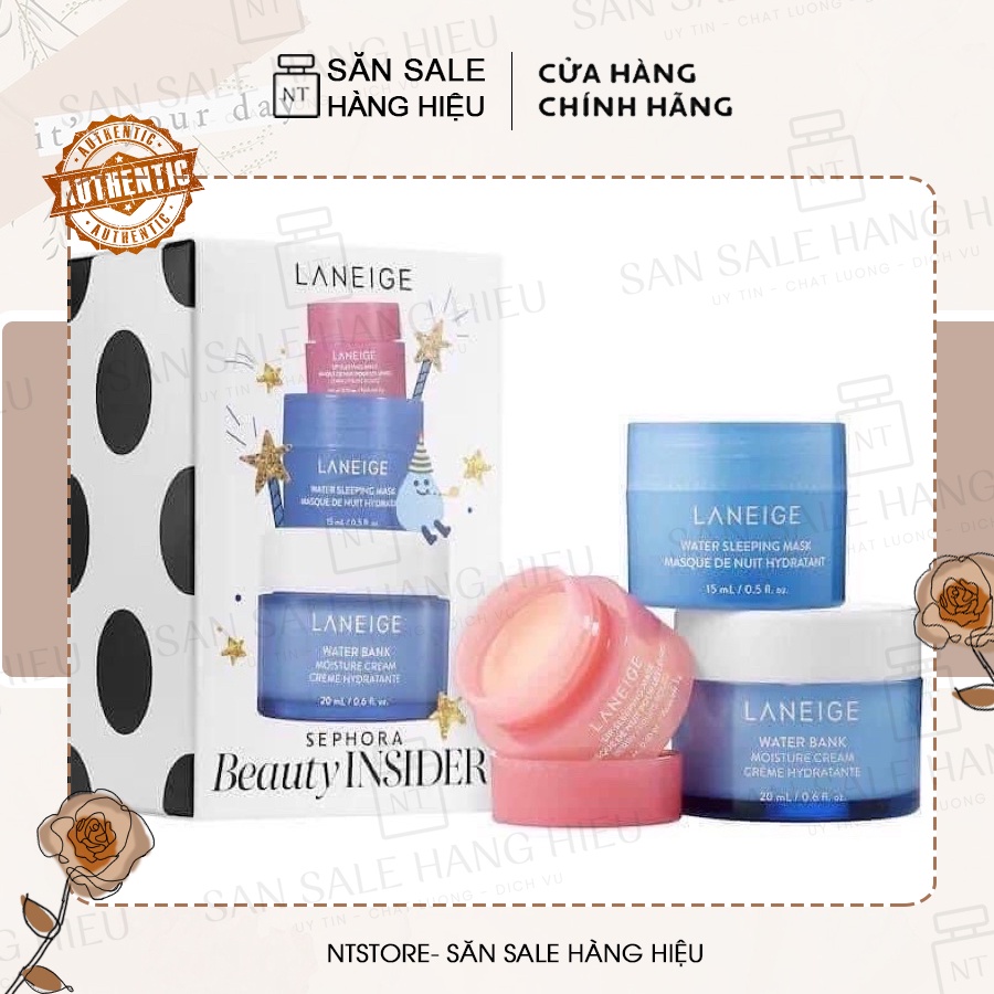 Set bộ 3 món mini nhà Laneige gift sephora