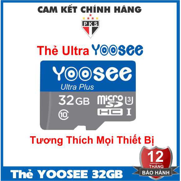 [Combo] Camera Yoosee 3 Anten 2.0mpx FHD - Kèm Thẻ Nhớ 32GB YooSee | BigBuy360 - bigbuy360.vn