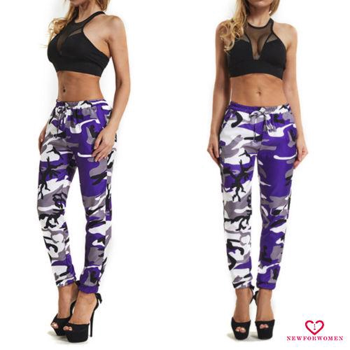 Quần Dài Nữ Họa Tiết Rằn Ri Phong Cách Quân Đội | BigBuy360 - bigbuy360.vn