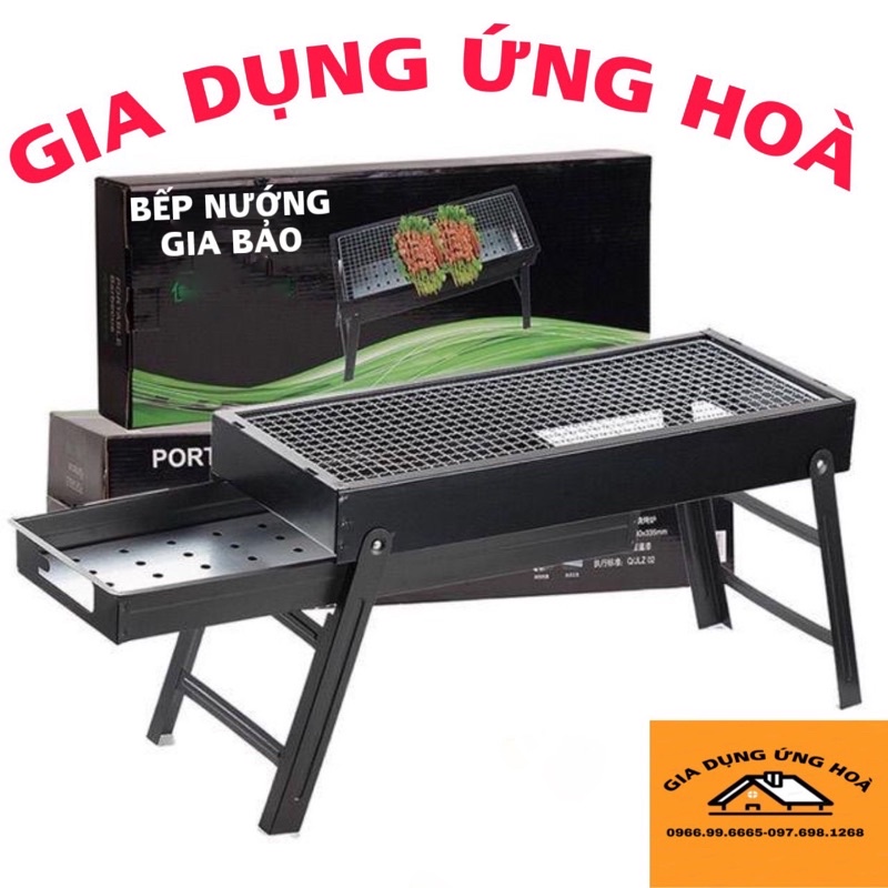 Bếp Nuớng Than Hoa Ngoài Trời