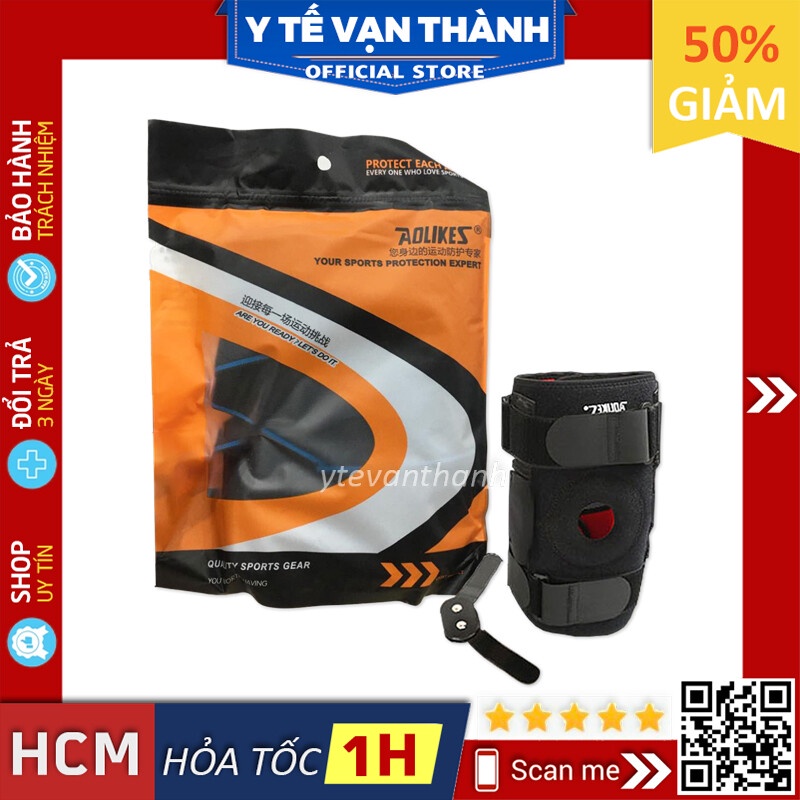 ✅ [CAO CẤP] Bó Gối Thể Thao Chuyên Nghiệp- AOLIKES  AL7907 (1 Chiếc), Có Thanh Nẹp -VT0134