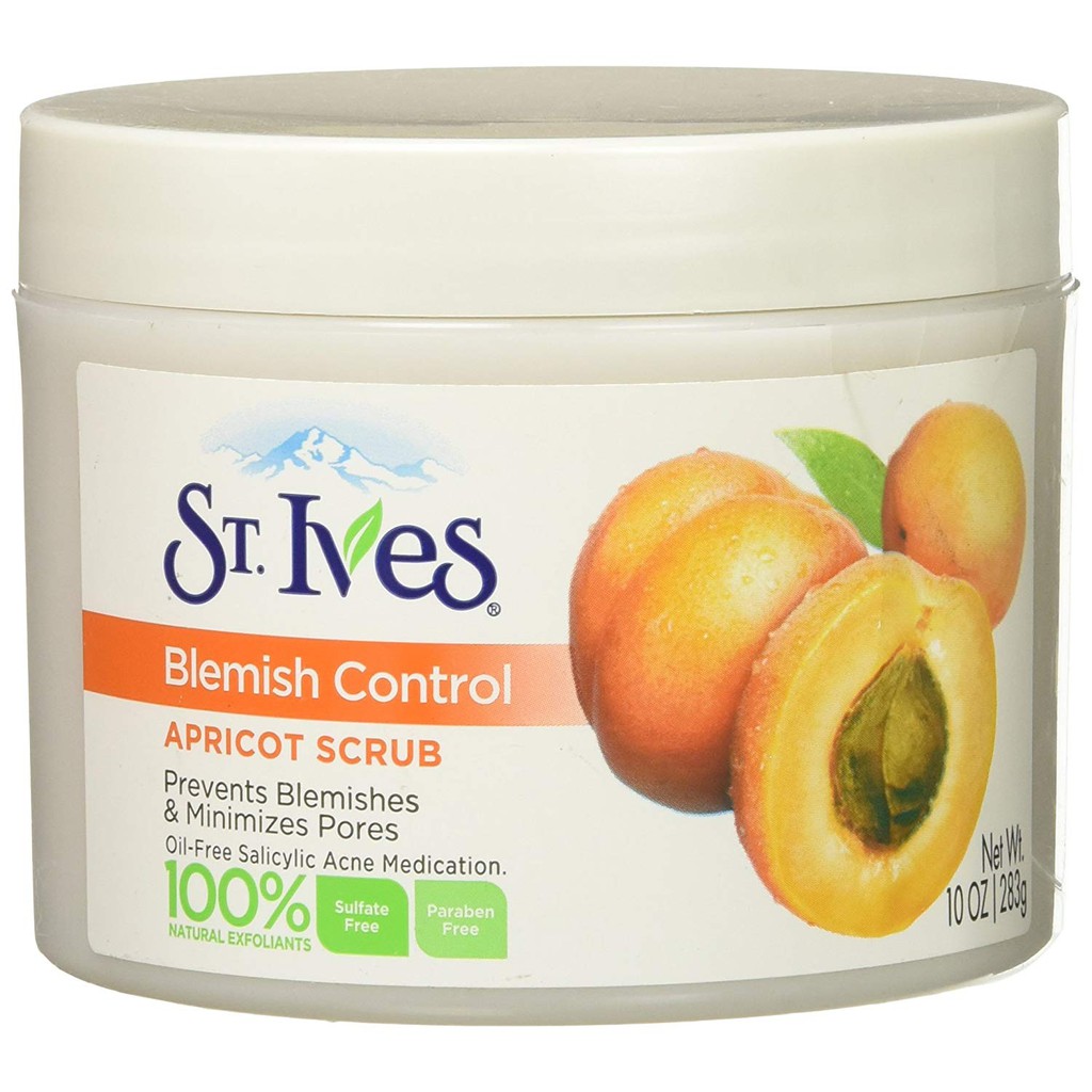 Tẩy tế bào chết toàn thân St.Ives Apricot Scrub Blemish Control