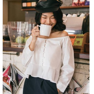 Áo Jam Jam trắng