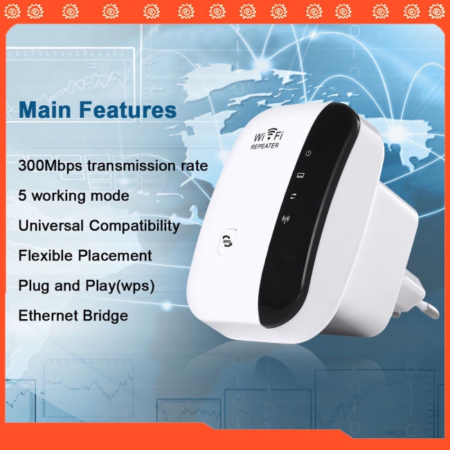 Thiết bị mở rộng wifi không dây 300Mbps N 802.11 AP | BigBuy360 - bigbuy360.vn