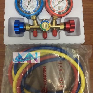 ĐỒNG HỒ SẠC GAS ĐÔI HONGSEN HS 536C + 3 DÂY (LOẠI TỐT)
