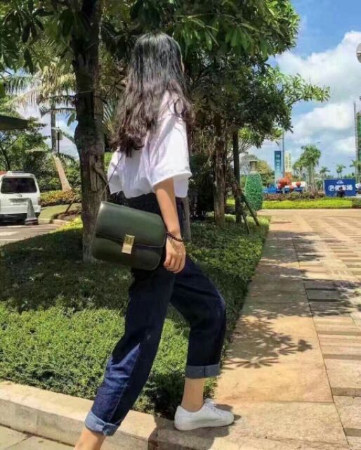 Túi Cé line dáng hộp