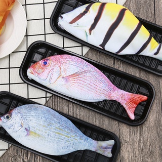 Personality Imitation Fish Shape Pencil Case Kawaii Korea Style Cloth Pencils Bags School Supplies Stationery Pen Bag Ca