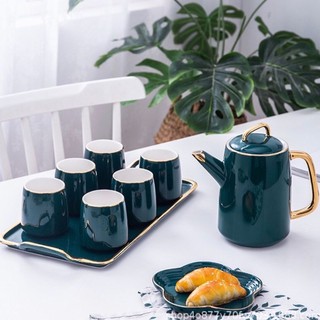 Bộ ấm trà cao cấp xanh ngọc bích