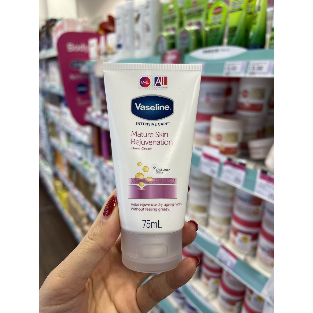 [TOP 1 SHOPEE] Kem dưỡng tay và móng Vaseline Intensive Care Hand and Nails (Bill Anh)