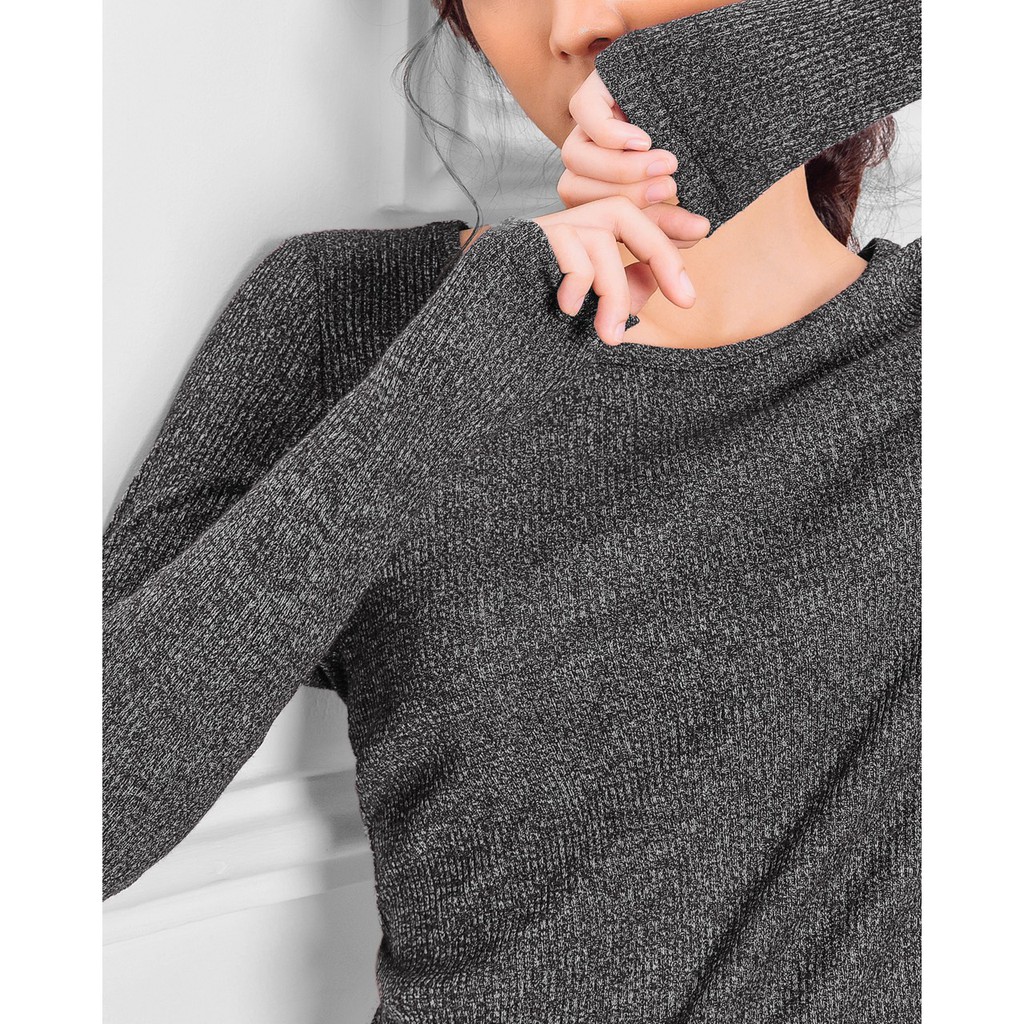 Set Wil-fred Len Áo Và Váy Xẻ