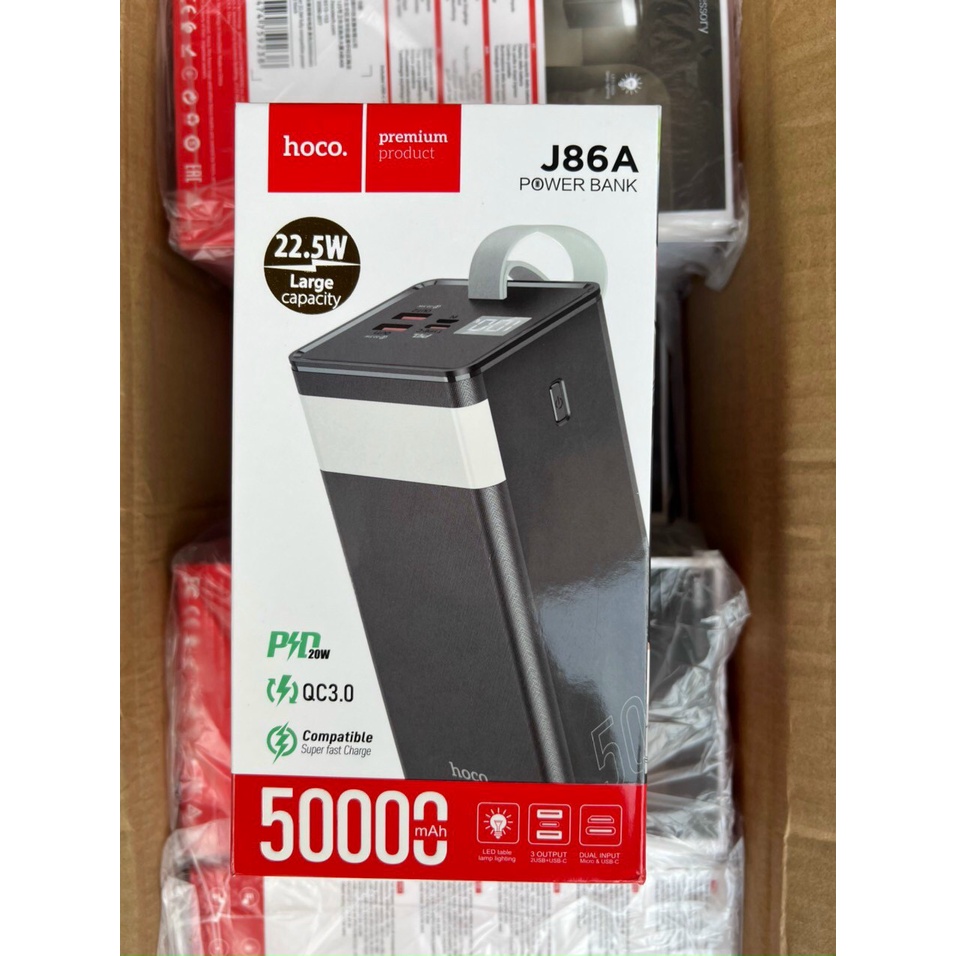 Pin sạc dự phòng Yoobao H5 / L50 dung lượng 50000 mAh/Pin 42000mAh Yoobao EN1 Sạc nhanh PD3.0 & QC3.0 220V