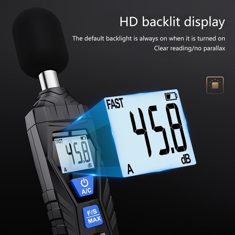Thiết Bị Đọc Tiếng Ồn Cầm Tay 30-130dB